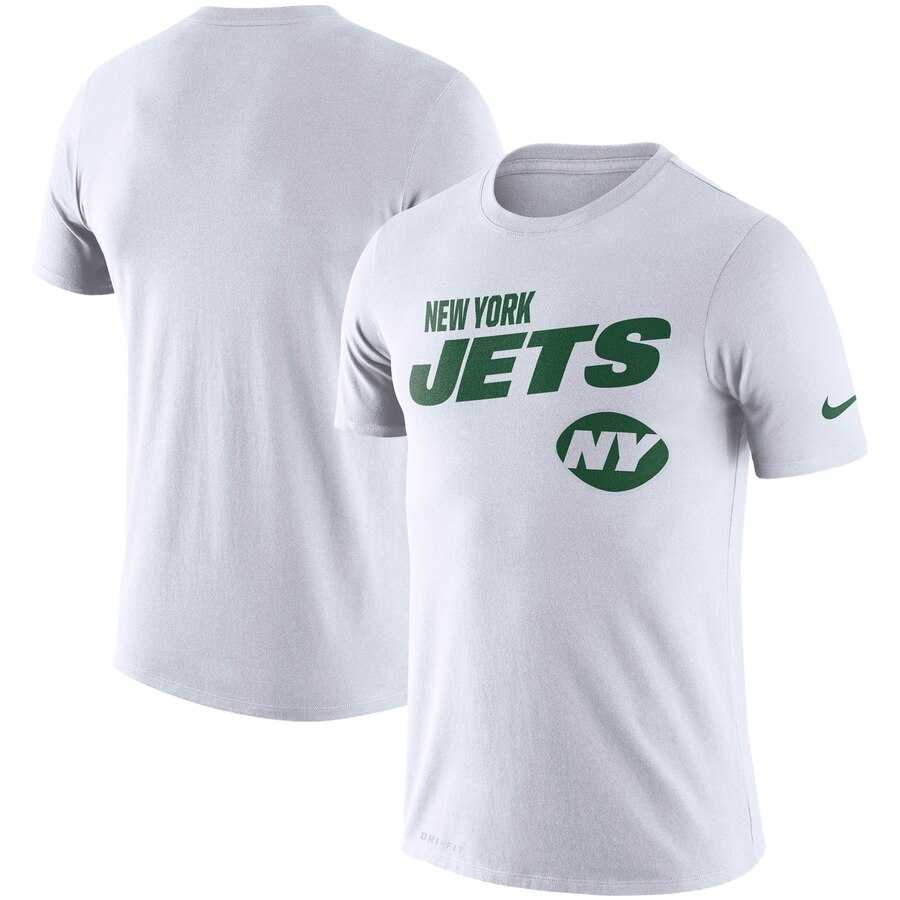 New York Jets Nike Sideline Line of Scrimmage Legend Performance T-Shirt White,We sell and wholesale New York Jets Nike Sideline Line of Scrimmage Legend Performance T-Shirt White on line form chian!